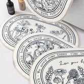 Badematte Blumenmuster